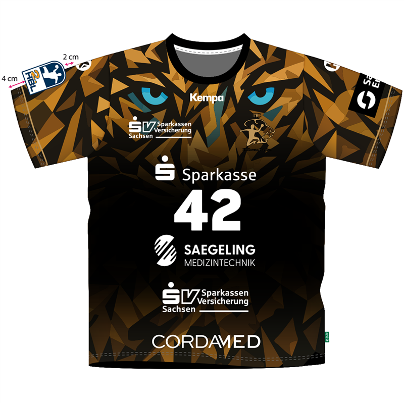 Original HCE Heimtrikot 26/27 Kinder schwarz