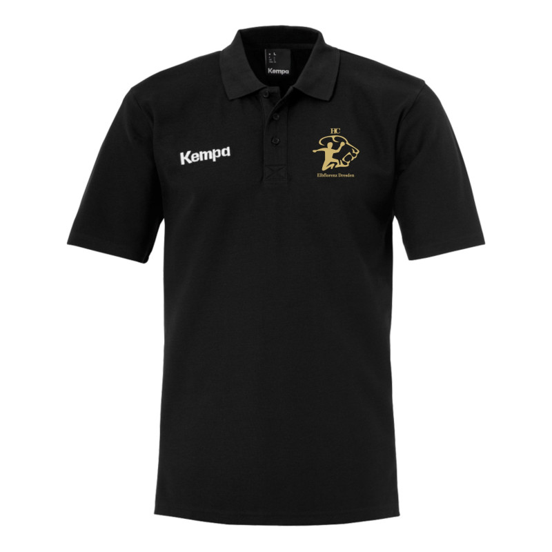 HCE Poloshirt schwarz Unisex